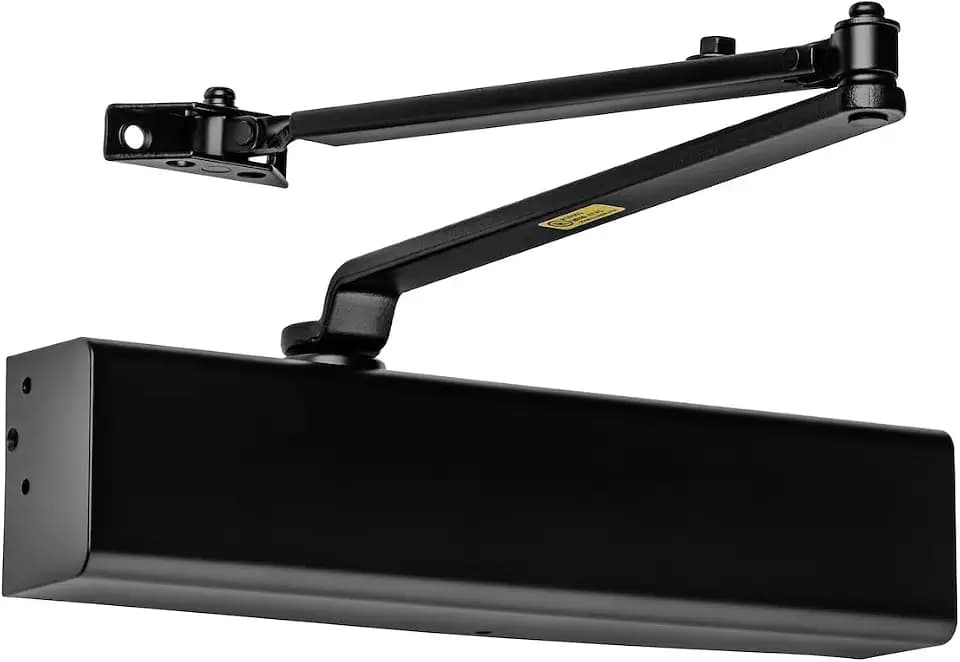 Dynasty 8500 Series Door Closer, Black, Spring 1-6, ADA