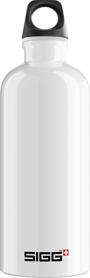 Sigg - Recycled Metal Water Bottle - Traveller - Made in Switzerland - Carbonated Drinks - BPA-Free - 20 Oz