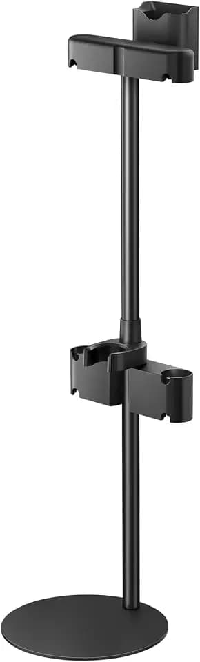 roborock Vacuum Cleaner Floor Stand for H60, H60 Pro and H60 Ultra, Cordless Stick Vacuum Cleaner for Home and Pet Hair, Anti-Tangle Brush, LED Dust Detection, Black