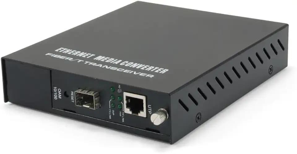 LevelOne Managebarer Fast-Ethernet RJ45 zu SFP 100 Mbit Mediakonverter