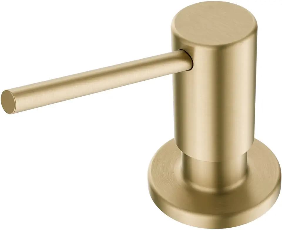 KRAUS Kitchen Soap and Lotion Dispenser in Brushed Gold, KSD-43BG