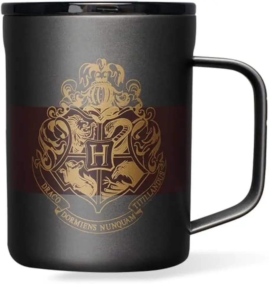 Corkcicle Insulated Coffee Mug, Hot 3H, 16 oz, Harry Potter Hogwarts Crest