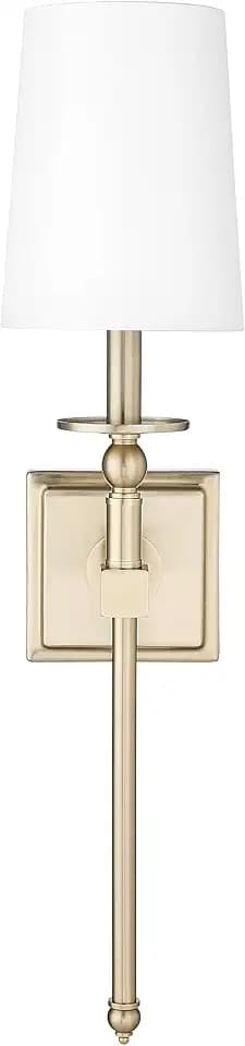 ML Lighting - 1 Light Wall Sconce 26 Inches Tall and 6.5 Inches Wide - Modern Gold
