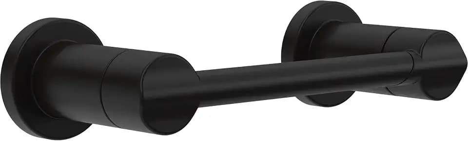 Delta Pivoting Toilet Paper Holder | Matte Black | Wall Mount | Nicoli Bathroom Accessories
