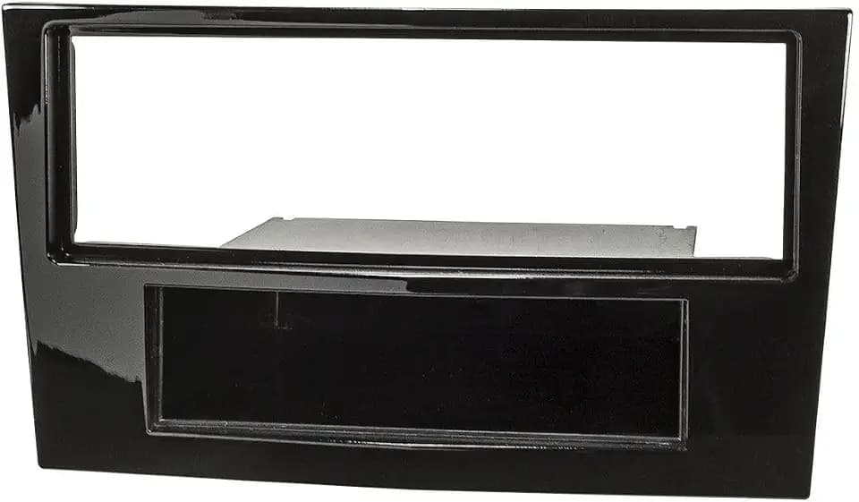 tomzz Audio 2439-084 Radioblende kompatibel mit Opel Corsa D Astra H Zafira B Piano schwarz