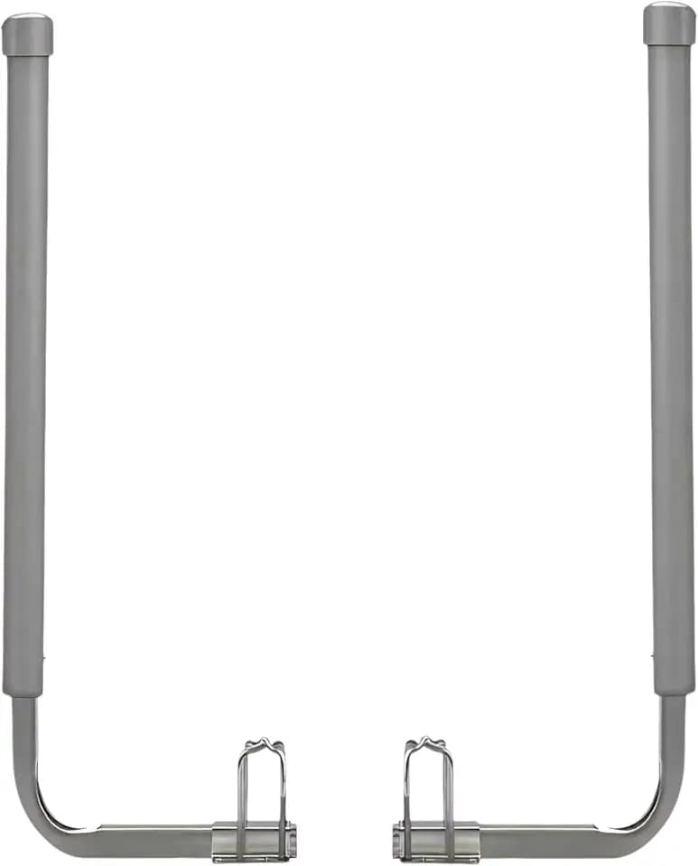 Boat Trailer Guide-ons, 40"/48" Adjustable,S Rustproof Electro-Galvanized Steel Trailer Guide ons, Trailer Guides with PVC Pipes