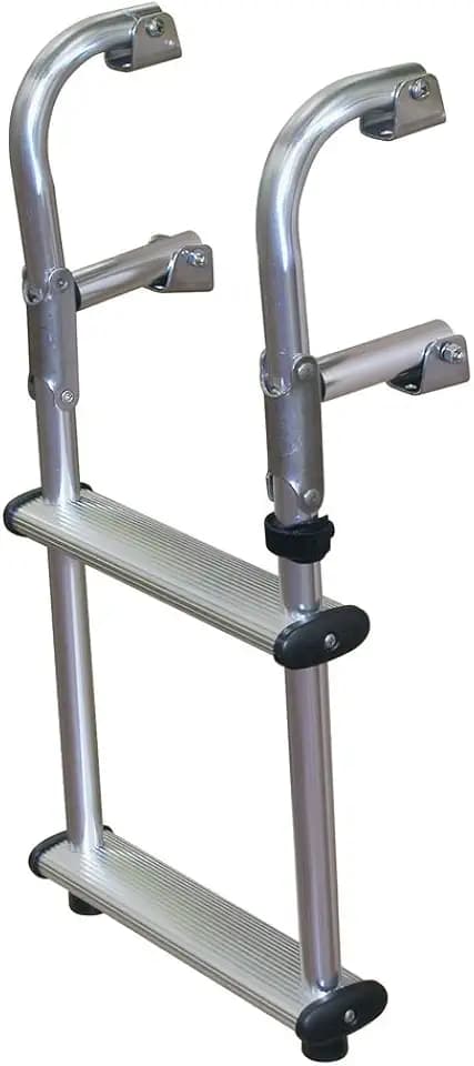 JIF Marine EPU2 Compact Transom Ladder, 2-Step