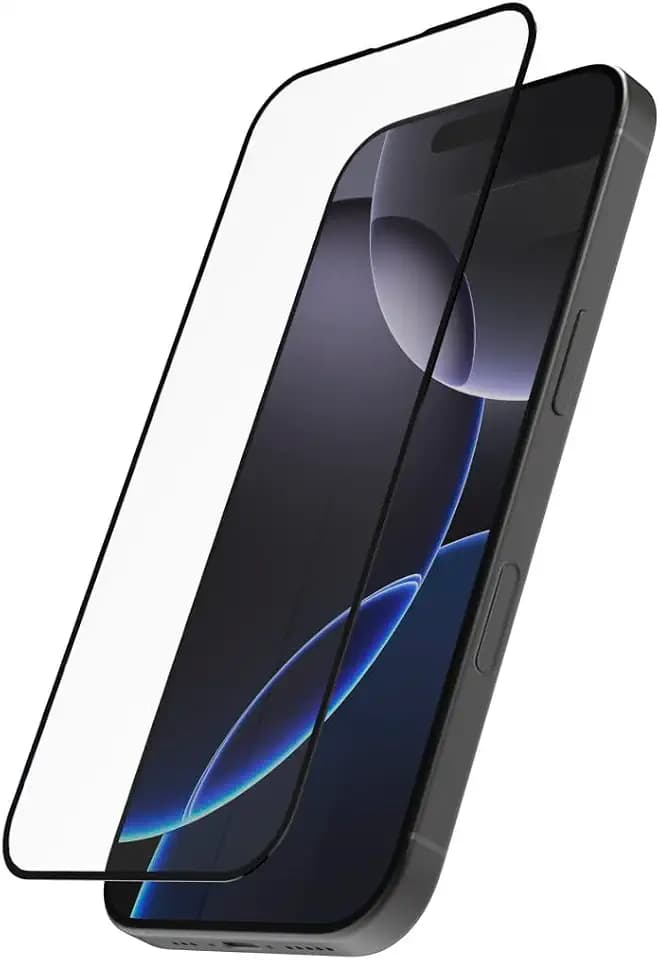 Hama Handy-Schutzglas Extreme Protect für Apple iPhone 16 Pro, Montagehilfe