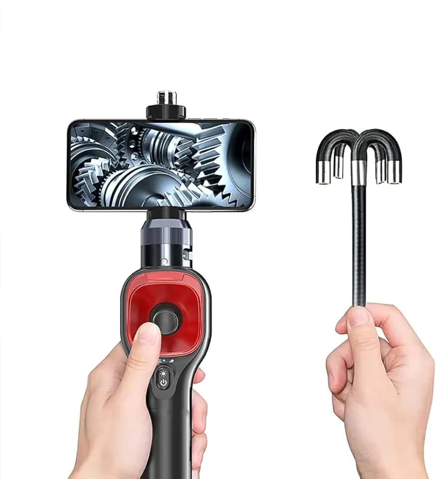 Vivida ME-610i Joystick Articulating Borescope 6mm Diameter 1m Flexible IP67 Waterproof Probe for iOS & Android