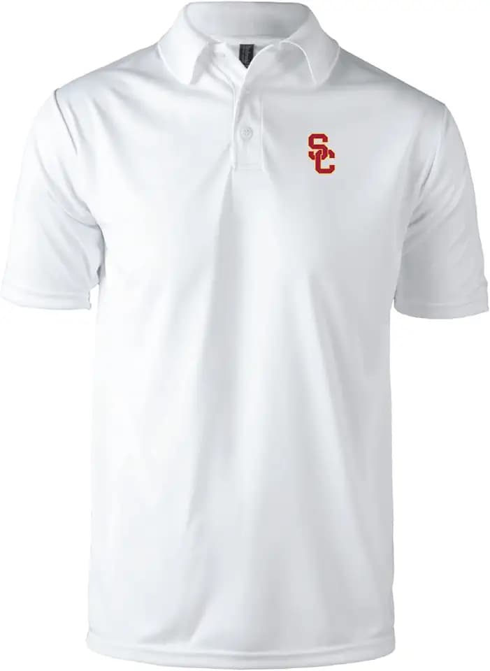 Dunbrooke Apparel NCAA Mens USC Trojans Edge Anti-snag Polo