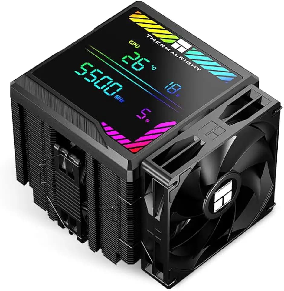 TR -Peerless Assassin 140, Dual PWM Lüfter mit 1850RPM Geschwindigkeit, Unterstützung Intel lga1700/1851/115X/2011/1200