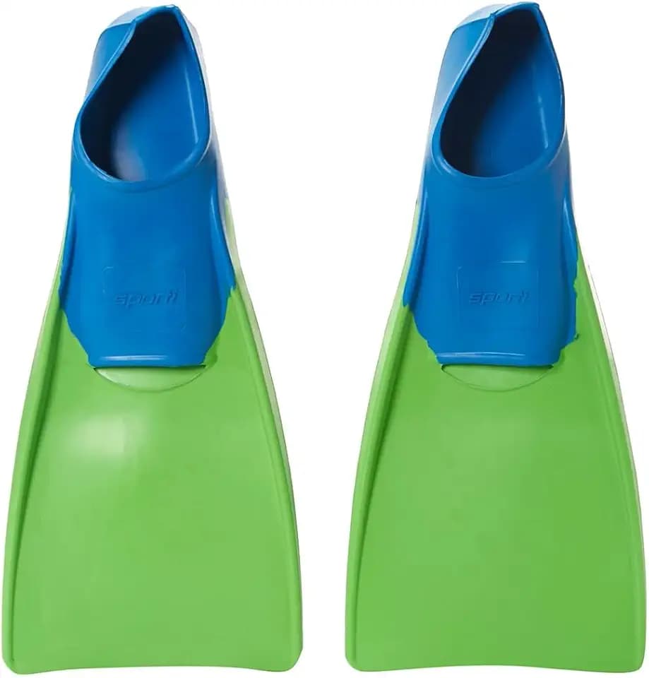 Sporti Unisex-Adult & Kids Long Floating Swim Fins for Pool Lap Swimming