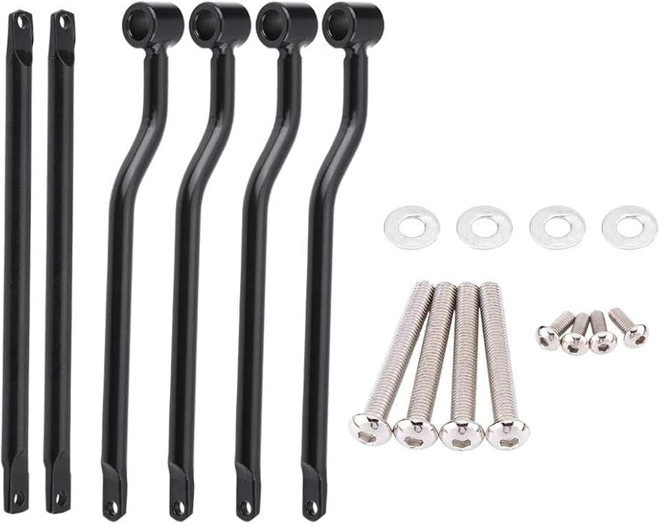 EBTOOLS Seitentaschen Halterung Von 900- Motorrad Hinter Seite Tasche Gepäcktaschen Satteltasche Stützstangen Halterung Für Davidson