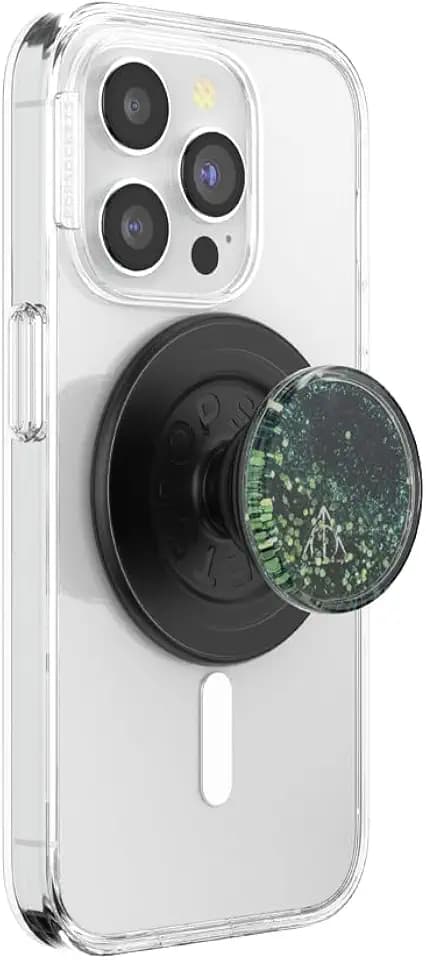 PopSockets Phone Grip for MagSafe with Kickstand, Magnetic Stand, Swappable Top, Secure Hold for iPhone MagSafe Cases, Phone & Tablet Grip, Harry Potter - Tidepool There's Only Power