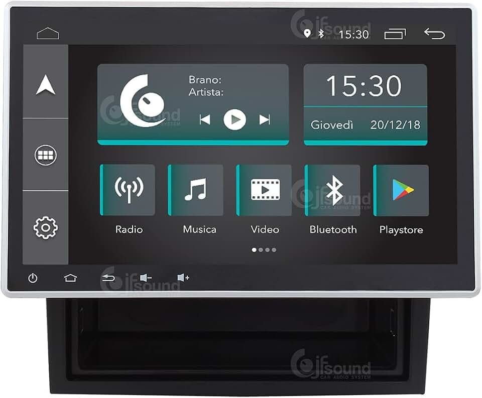 Costum fit Autoradio für Ducato 250 Android GPS Bluetooth WiFi Dab USB Full HD Touchscreen Display 10.1" Easyconnect