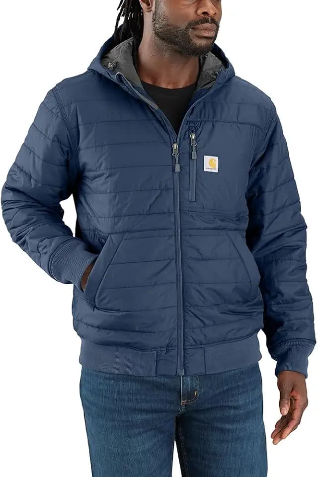 Carhartt Men's Rain Defender® Relaxed Fit Lightweight Insulated Hooded Jacket