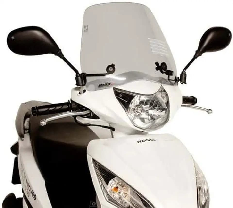 Puig 5894W Trafic Rollerscheibe optimierte Aerodynamik, Transparent