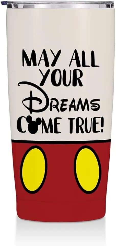Jztco Magic Cartoon Mouse Inspired Straight Skinny 20 oz Tumbler