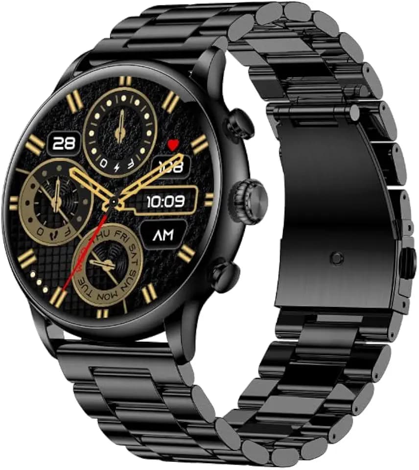 Smartwatch myPhone Watch Elegant 2 großer 300-mah-Akku, bis zu 7 Tage mit Einer einzigen Ladung, großer 1,43Zoll-Bildschirm Amoled, IP67-Robustheit, mehrere Sportmodi, spezielle App Bluetooth Calling