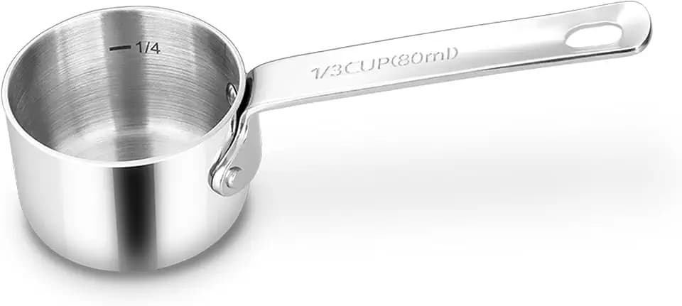 KEAWELL Premium 1/3 Cup Dog Food Scoop (1, 1/3 Cup)