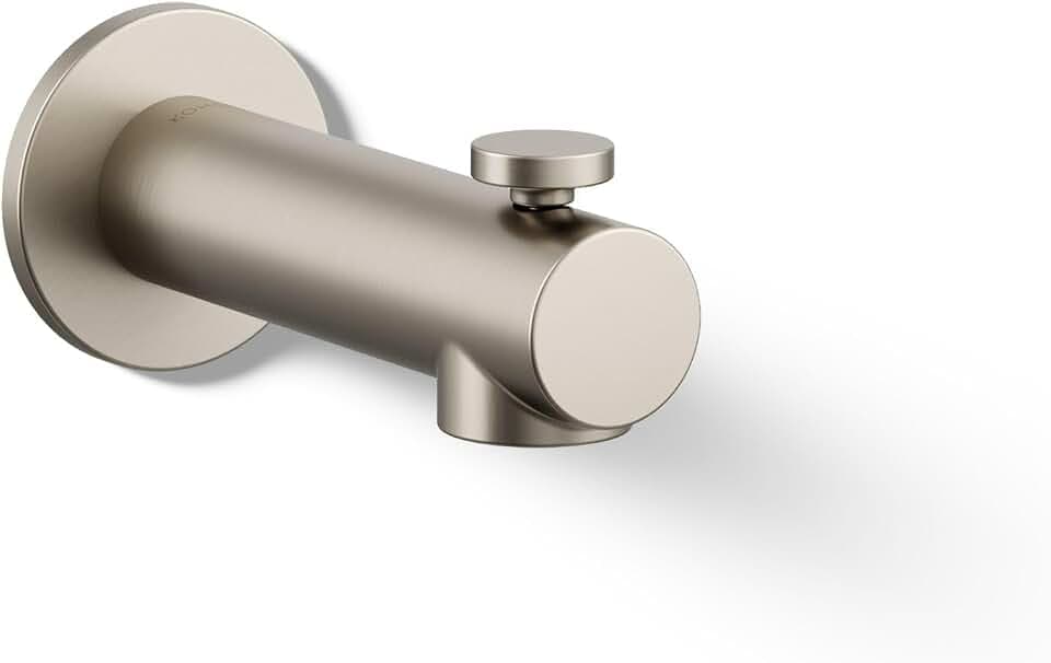Elate Wall-Mount Bath Spout with Diverter