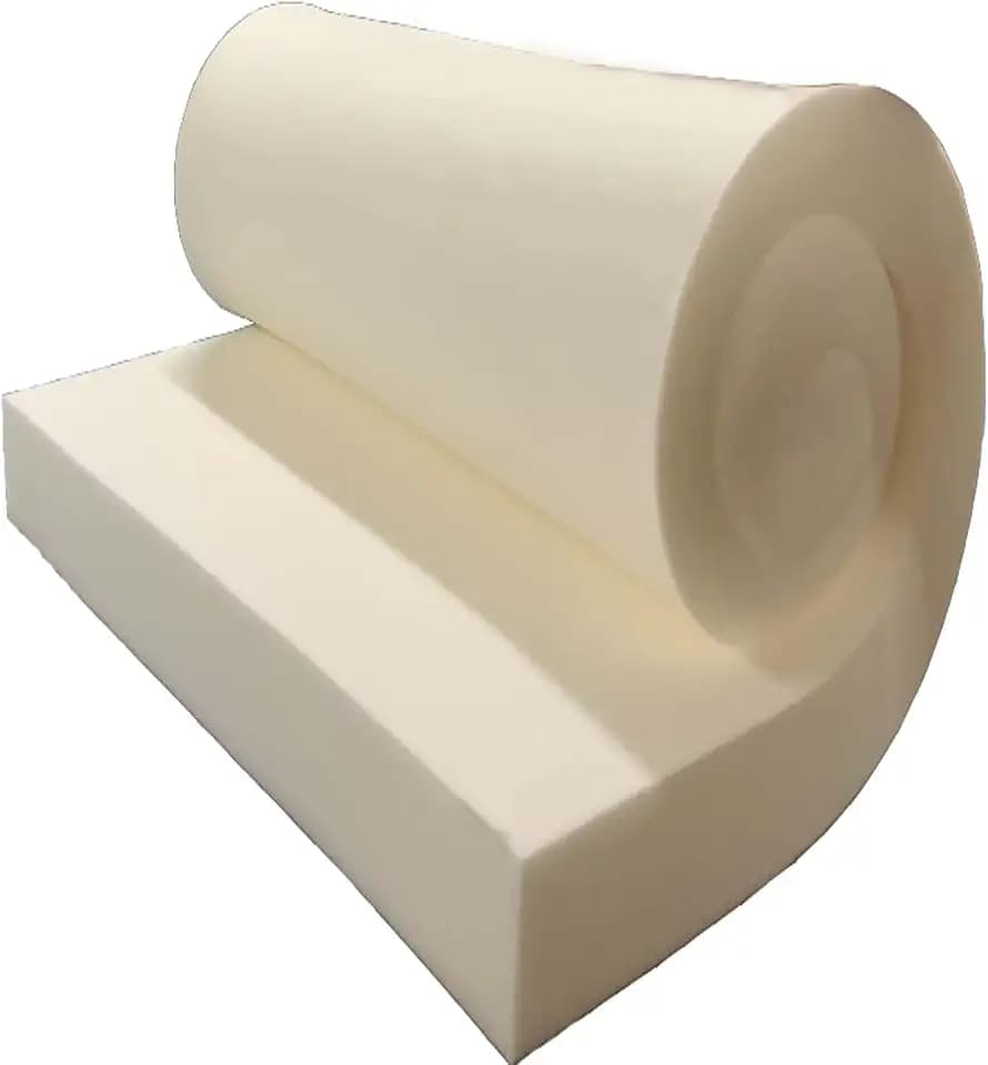 GoTo Foam 1" Height x 24" Width x 72" Length 44ILD (Firm) Upholstery Cushion Made in USA