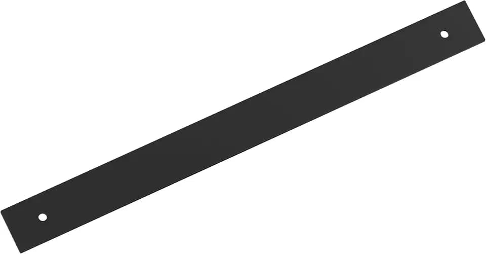 Amerock Ladera 12" Matte Black Backplate