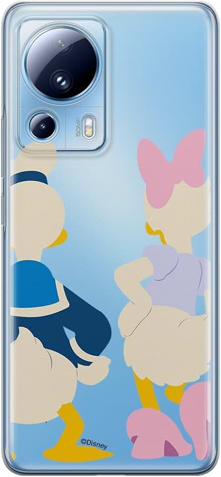 ERT GROUP Handyhülle für Xiaomi 13 LITE/CIVI 2 Original und offiziell Lizenziertes Disney Muster Donald & Daisy 001 optimal an die Form des Handy angepasst, teilweise transparent