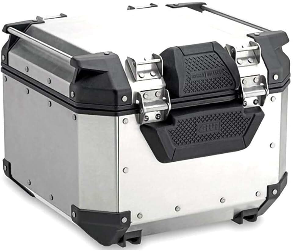 Givi E157 Beifahrer Rückenlehne und Topcase Trekker aus Aluminium
