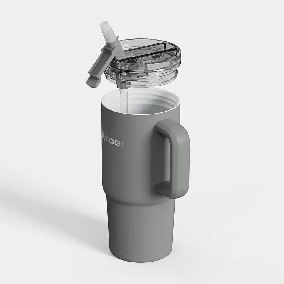 YOGI 24oz Tumbler with Straw - Slate
