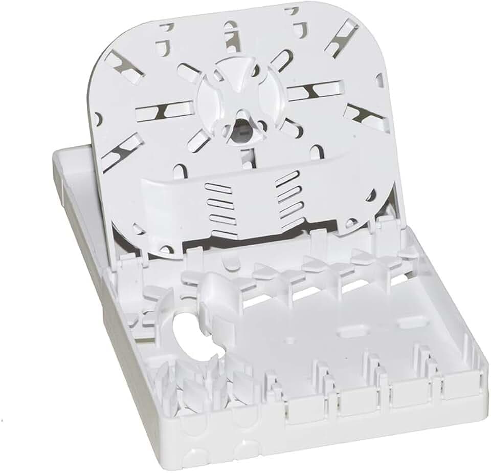 LINK LKBOXFT4 Box mit 4 Anschlüssen für Sc Simplex oder LC Duplex Glasfaser-Steckverbinder für Ftth Anwendungen
