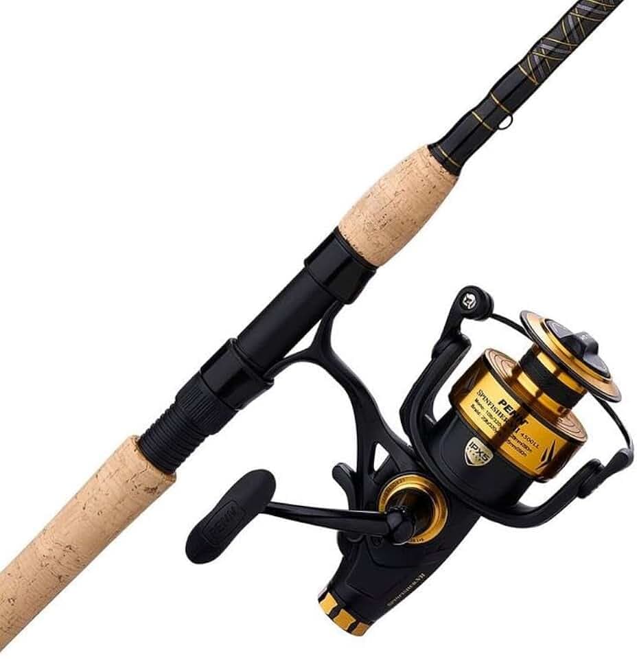 Penn Spinfisher VII Spinning Reel and Fishing Rod Combo