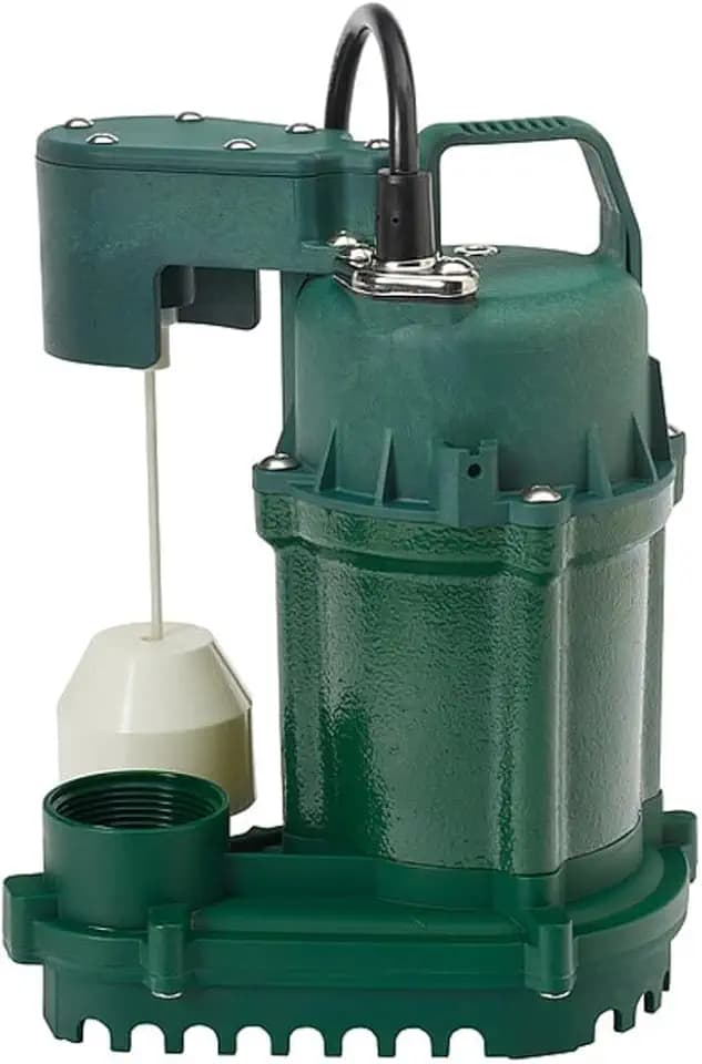 Zoeller 73-0001 Model M73 Dewatering Pump 0.33 HP 115V 1PH 9' Cord Auto