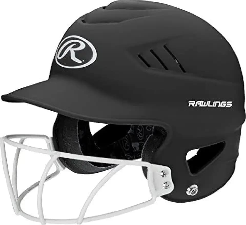 Rawlings | COOLFLO Batting Helmet with Facemask | Fastpitch Softball