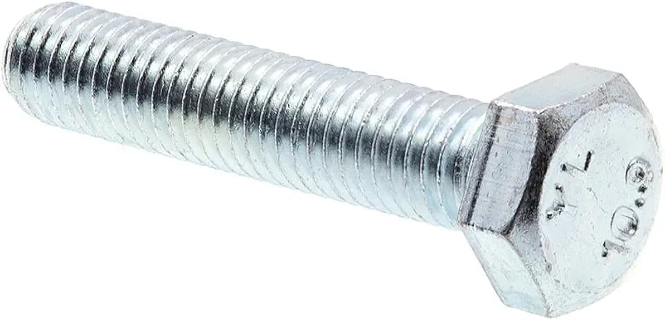 Prime-Line 9114586 Hex Head Cap Screws, Class 10.9 Metric, M8-1.25 X 40MM, Zinc Plated (25 Pack)