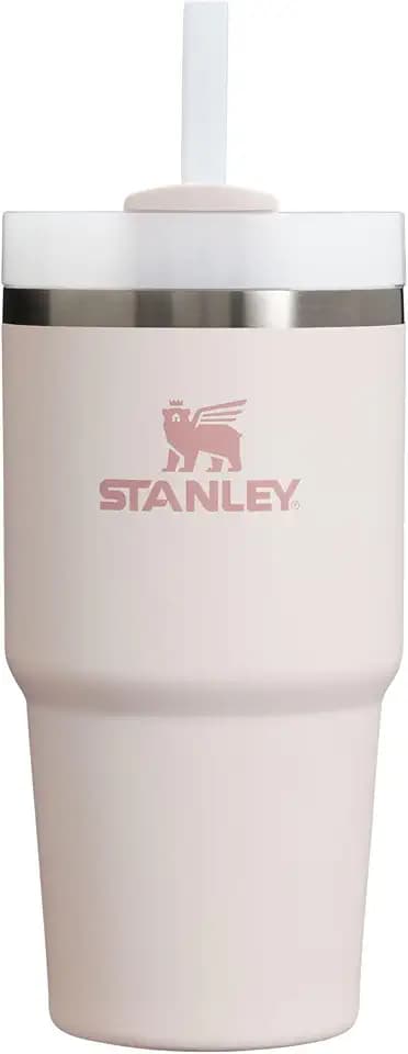 STANLEY Quencher H2.0 Flow State Tumbler, 20 oz, Rose Quartz 2.0