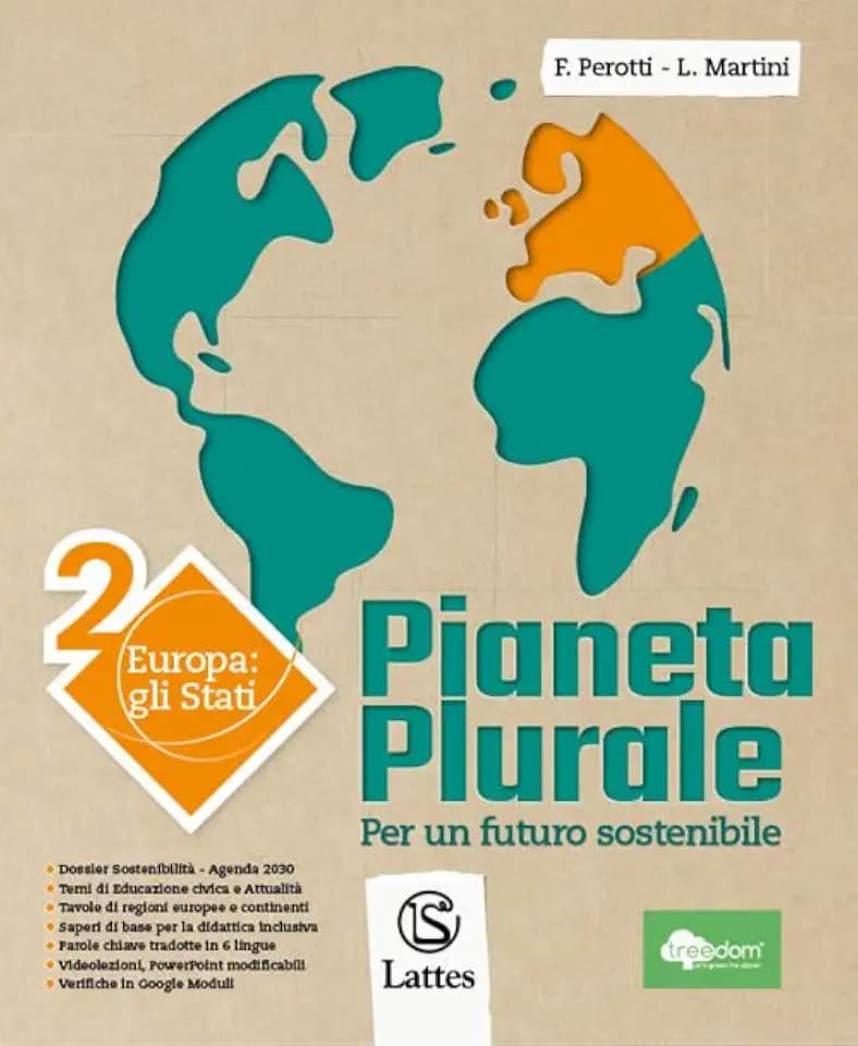 Pianeta plurale. Con Atlante. Per la Scuola media. Con e-book. Con espansione online. Europa: gli stati (Vol. 2)