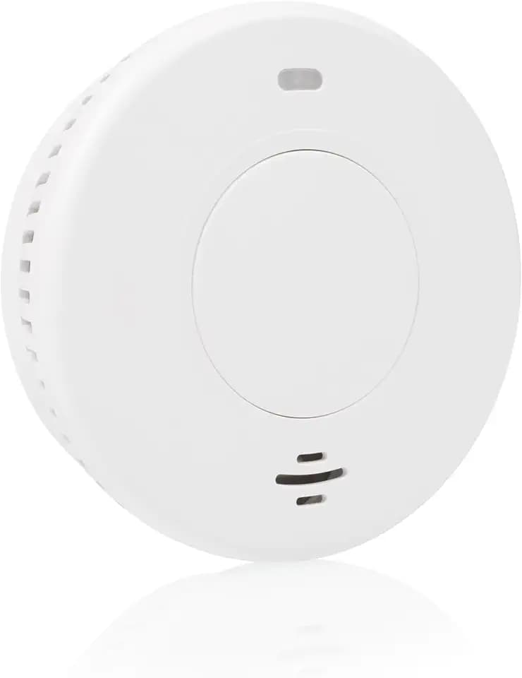 Smartwares vernetzbarer Rauchmelder - Verbinden Sie bis zu 24 Melder - Nicht austauschbare 10-Jahres-Batterie - Schnelle und zuverlässige Erkennung - 85 dB - FSM-17001