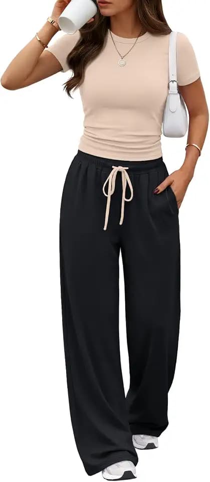 Trendy Queen Women's 2 Piece Matching Summer Lounge Set with Pockets