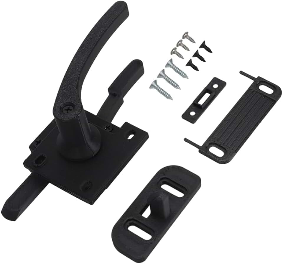 990003-2-SP Left Hand Screen Door Handle Latch Kit for Dexter