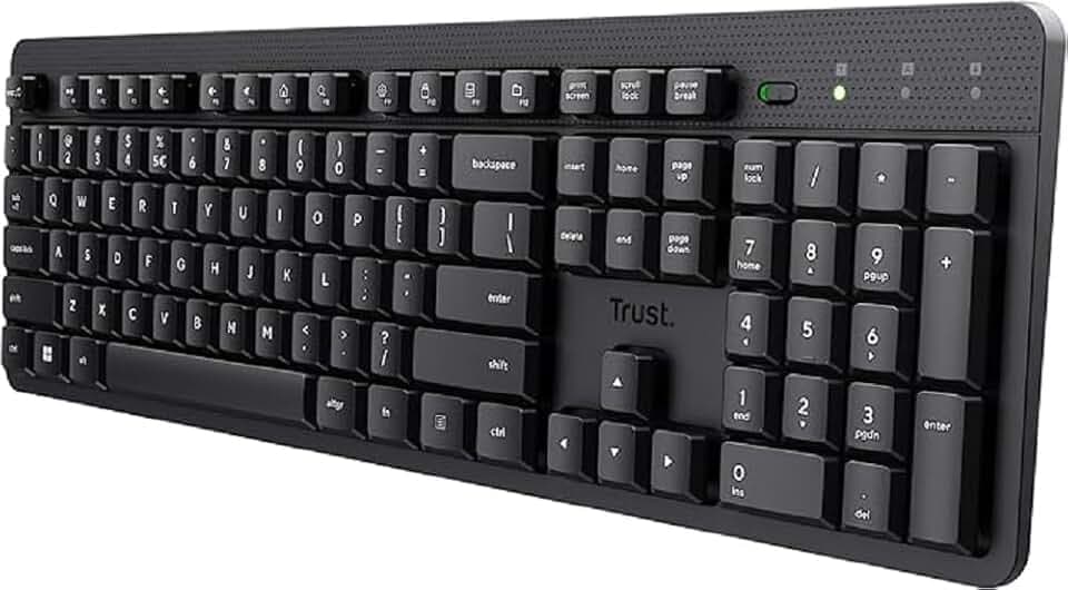 Trust ODY II Italienisches Layout (QWERTY) Tastatur Kabellos