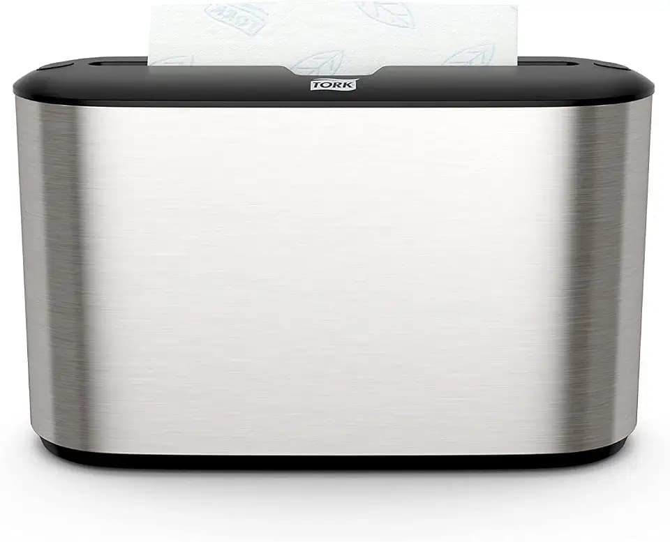Tork Xpress Stainless Steel Paper Towel Dispenser, Compact Design, 302030