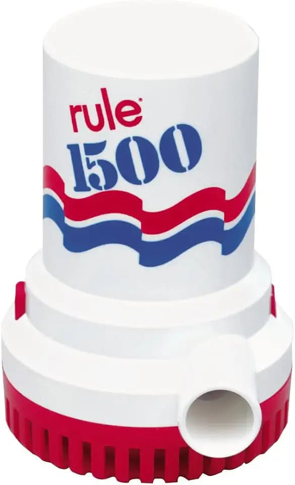 Rule 02 Bilge Pump, High-Performance 1500GPH, 12V, Submersible