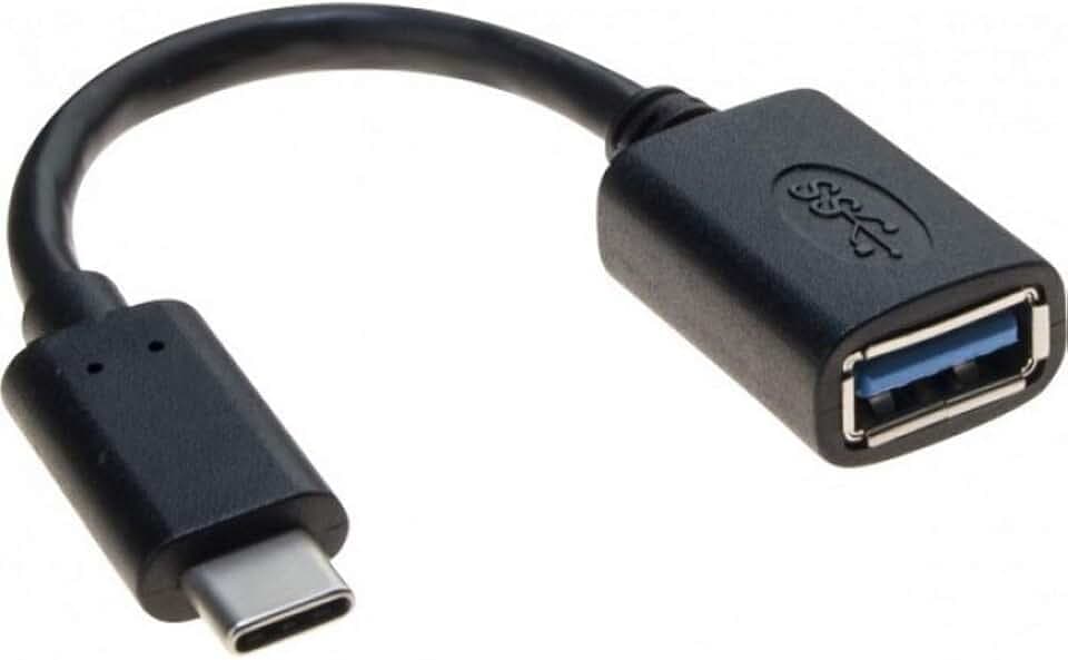 Exc 150314 USB 3.0 C Stecker auf A Buchse Adapter, transparent