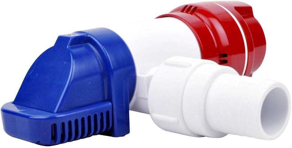 Rule LoPro Series Bilge Pumps, Compact, Horizontal or Vertical Mounting, 360 Degree Discharge