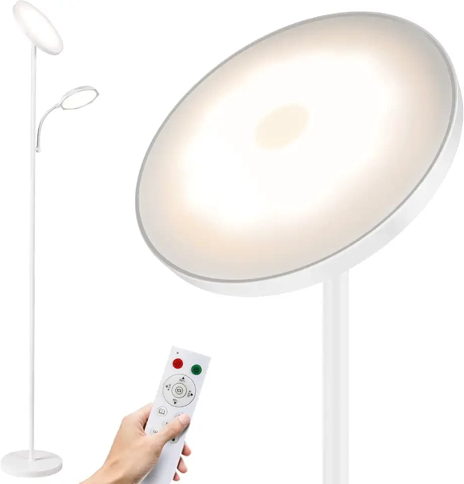 SUNMORY Floor Lamps for Living Room,LED Standing Lamp with Remote Control