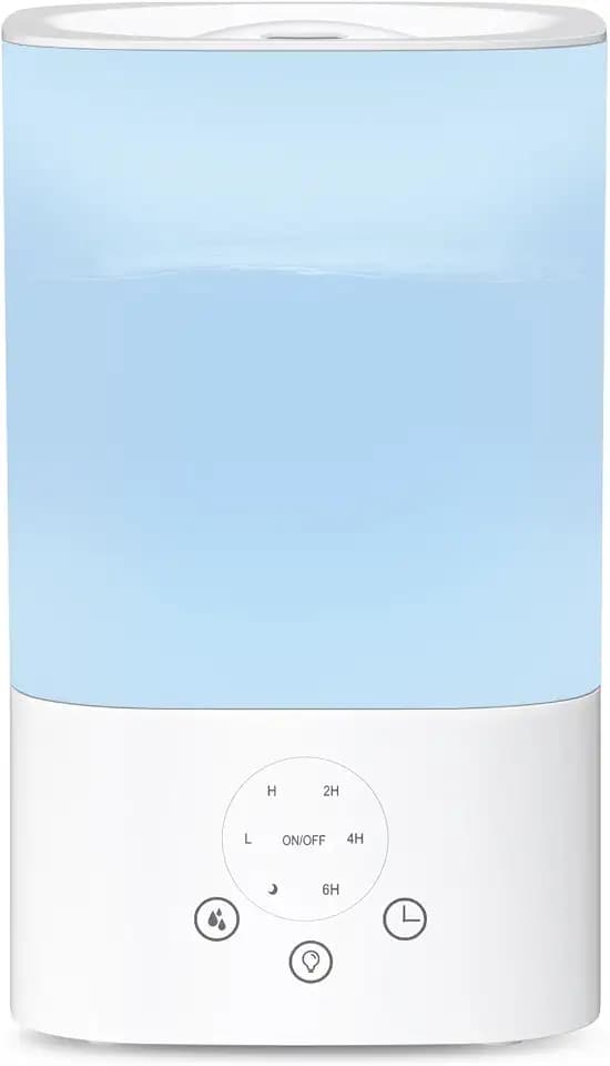 ZAFRO 3.2L Comfort Humidifier for Bedroom, Top Fill Design, Touch Control
