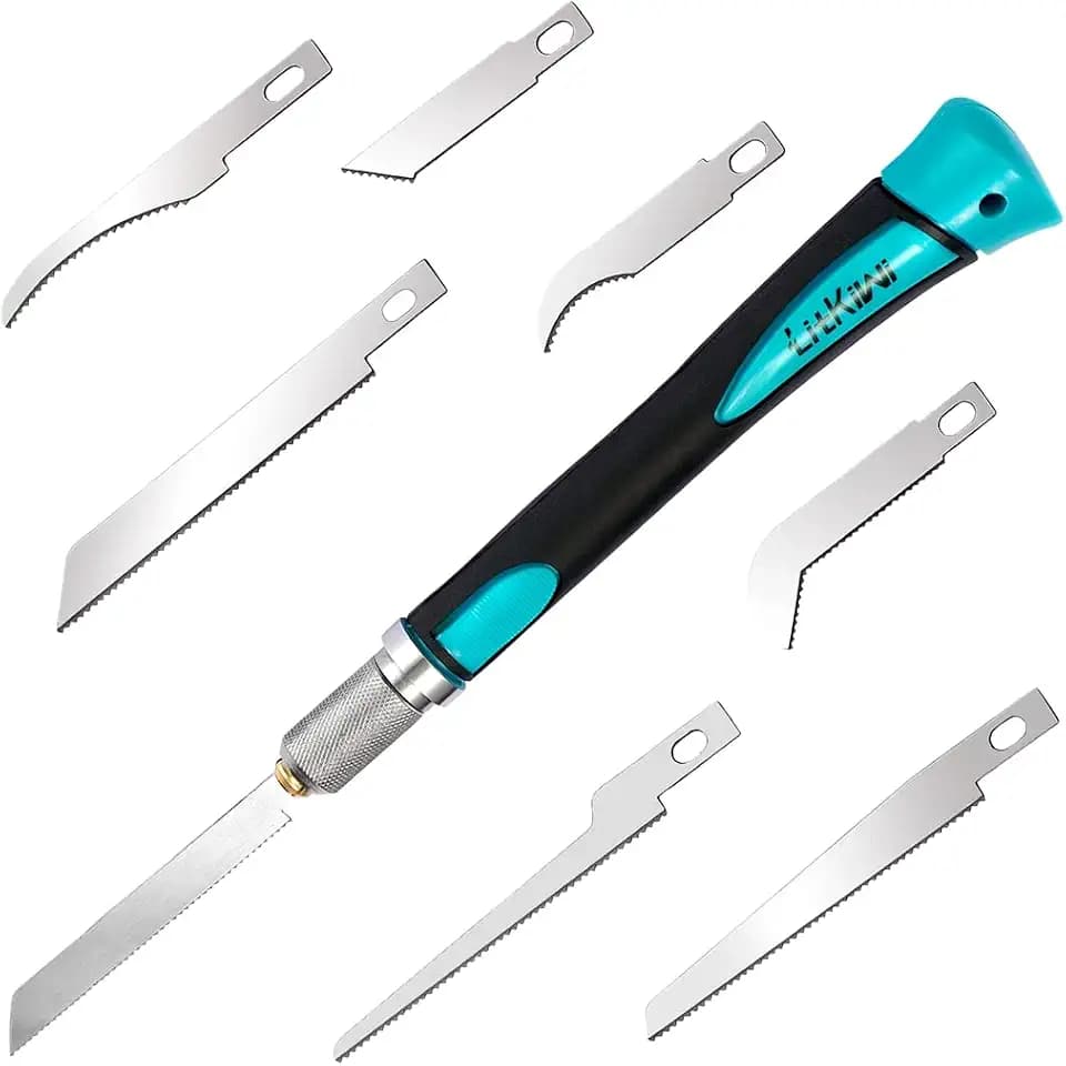 Modeling Knife Hacksaw Tool for DIY Mini Razor 7PCS Model Craft Hand Blades