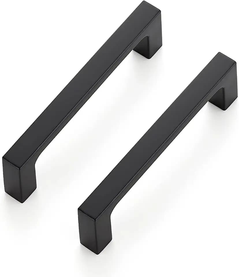 Ravinte Matte Black Kitchen Cabinet Handles 3-1/2 Inch Pulls 15 Pack