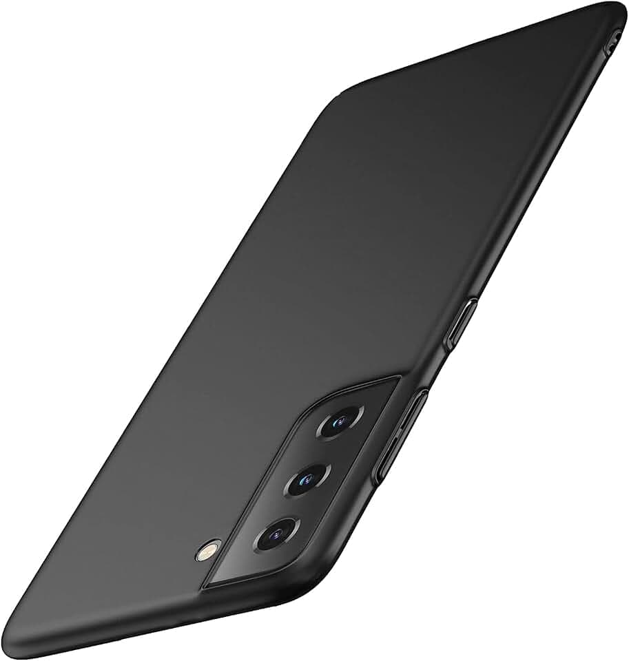 Samsung Galaxy S21 Plus Hülle, Extrem Dünn Mattem Finish Hard PC Samsung S21 Plus Schutz Minimalism Ultraschlanker Handyhülle Stoßfestigkeit Schutzhülle Ultra Slim Case 5G 2021